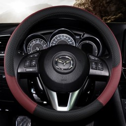 Steering Wheel Cover Manufacturer - Dual Color Blocking Microfiber