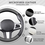 Steering Wheel Cover Factory - Universal 38cm PU Leather