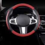 Steering Wheel Cover Factory - Universal 38cm PU Leather