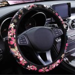 Steering Wheel Cover Manufacturer - 38cm Anti-Slip Flowers