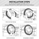 Steering Wheel Cover Factory - Universal 38cm PU Leather