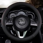 Steering Wheel Cover Manufacturer - Dual Color Blocking Microfiber