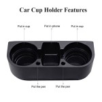 Car Cup Holder Factory - 2 in 1 Carbon Fibre Expander