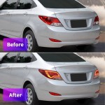 Tail Light Assembly Manufacturer - LED Modified for Hyundai Accent