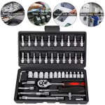 Tool Set Manufacturer - High Quality 46 Pc Socket Steel