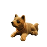 Shiba Inu Toy Manufacturer - Resin Flocked Cute Dashboard