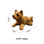 Shiba Inu Toy Manufacturer - Resin Flocked Cute Dashboard