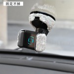 Car Phone Mount Manufacturer - Bling Rhinestone Pearl