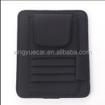 Visor Card Holder Manufacturer - Simple Design Leather