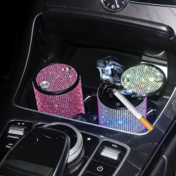 Car Ashtray Manufacturer - LED Light Diamond