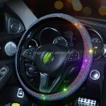 Steering Wheel Cover Manufacturer - Luxury Crystal Rhinestone