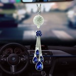 Rearview Pendant Manufacturer - Flowers Rhinestone