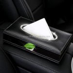 Sun Visor Tissue Box Manufacturer - Bling Crystal Diamond