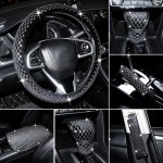 Steering Wheel Cover Manufacturer - D Type Carbon PVC