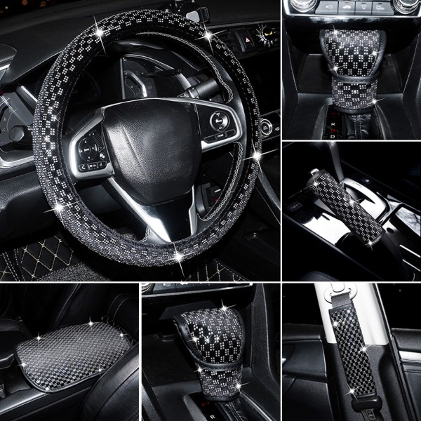 Steering Wheel Cover Manufacturer - D Type Carbon PVC