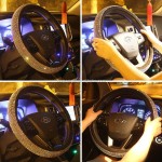 Steering Wheel Cover Manufacturer - Luxury Crystal Rhinestone