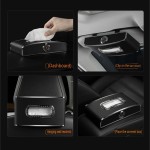 Sun Visor Organizer Manufacturer - PU Leather with Clock
