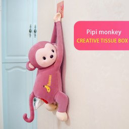 Monkey Tissue Box Manufacturer - Portable Creative Funny