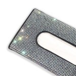 Sun Visor Tissue Box Manufacturer - Clear Bling Crystal