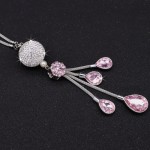 Rearview Pendant Manufacturer - Flowers Rhinestone