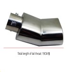 Muffler Tip Manufacturer - Stainless Steel Chrome Bend