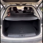 Trunk Divider Manufacturer - Non-extending Black Cargo Cover