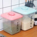 Rice Dispenser Manufacturer - 10kg Multifunction Plastic Tank