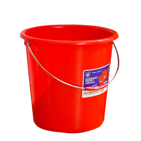 PP Plastic Bucket Manufacturer - High Quality Red Color Portable