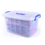 PP Storage Box Manufacturer - 6.5L Decorative with Locking Lid