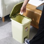 Plastic Trash Can Manufacturer - Home Office Foot Pedal Open-Top