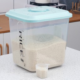 Kitchen Storage Container Manufacturer - 15kg Plastic for Cereal Rice