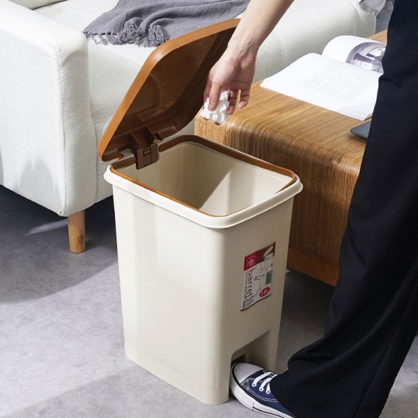 Open Top Trash Bin Manufacturer - 18L for Bathroom Kitchen
