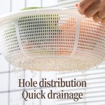 Vegetable Washing Basket Manufacturer - Modern Plastic with Drain