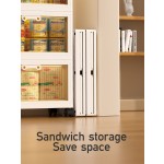 Wardrobe Storage Box Manufacturer - 5 Layer Transparent Rectangle