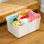 Home Organization Basket Manufacturer - Multifunctional Plastic White