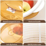 Rotatable Drain Basket Manufacturer - Double Layer PP for Kitchen