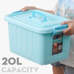 Plastic Storage Bins Manufacturer - 20L PP with Handle for Toys