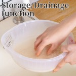 Plastic Colander Strainer Manufacturer - for Rice Washing Vegetable