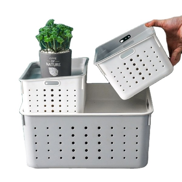 Toys Storage Basket Manufacturer - Multi-functional Plastic with Lid