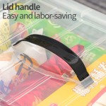 Plastic Storage Box Manufacturer - 12L Clear with Lid Handle