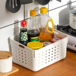 Plastic Storage Basket Manufacturer - 2022 New Simple Design Different Sizes