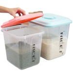 Rice Dispenser Box Manufacturer - PP Material Multifunction Large