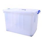 Large Storage Boxes Manufacturer - 160L PP Stackable Clear