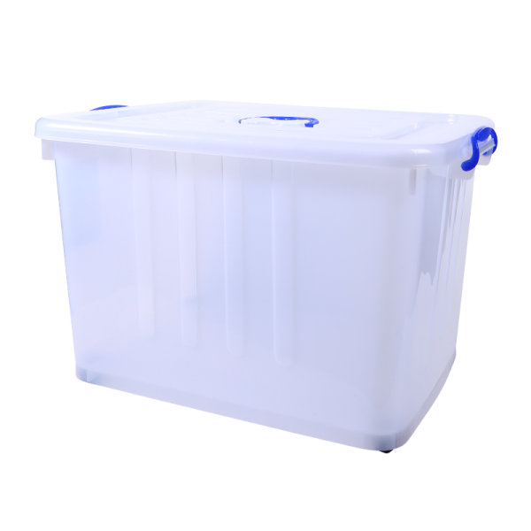 Large Storage Boxes Manufacturer - 160L PP Stackable Clear