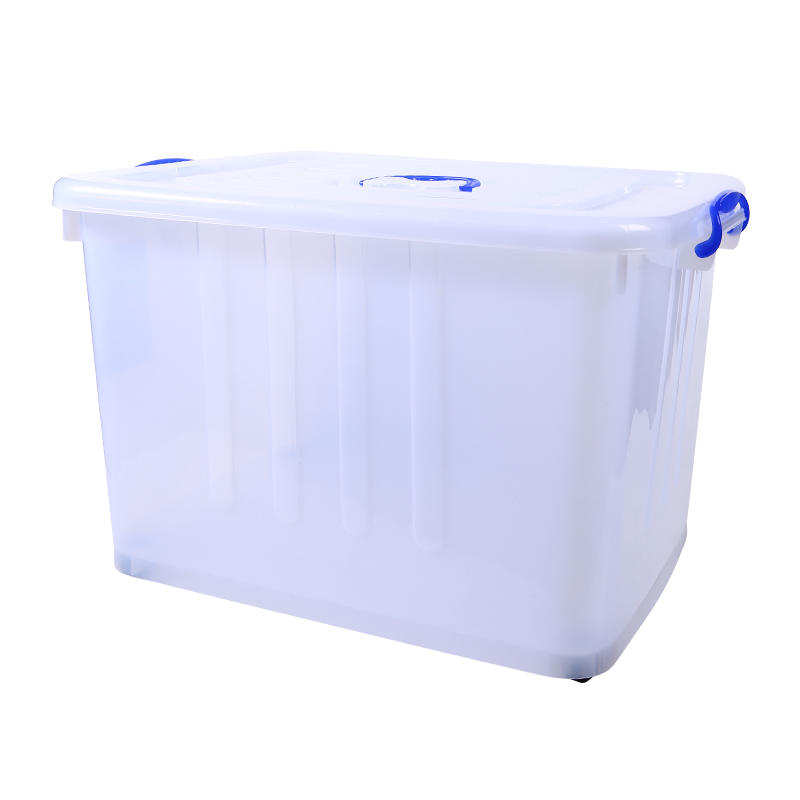 Large Storage Boxes Manufacturer - 160L PP Stackable Clear