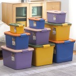 Organizer Box Manufacturer - 35L Durable Colorful with Wheels