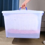 Large Storage Boxes Manufacturer - 160L PP Stackable Clear