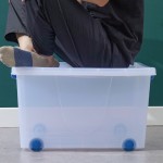 Plastic Storage Boxes Manufacturer - Home Outdoor White Clear