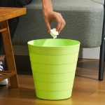 Plastic Waste Basket Manufacturer - 7L 11L Round Kitchen