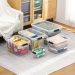 Transparent Plastic Box Manufacturer - 35L Medium Capacity with Lid